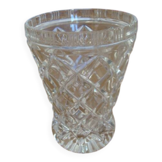 Vintage crystal vase