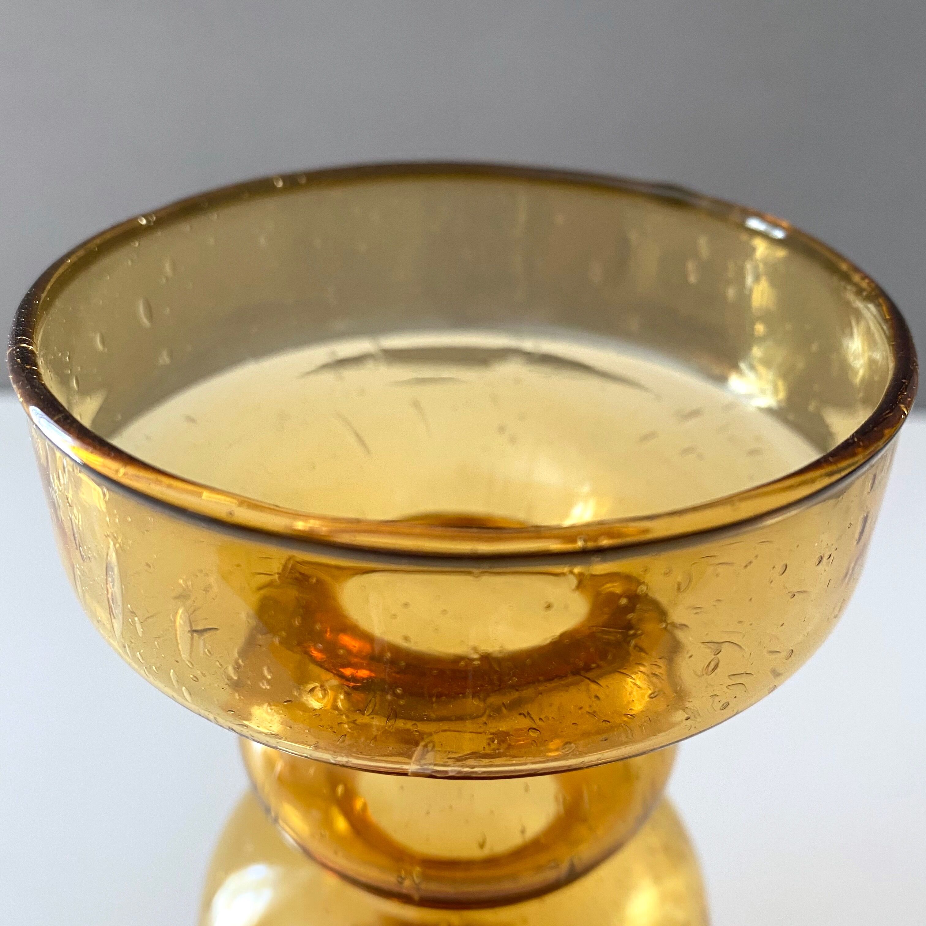 Ingrid glass vase, 70's interior