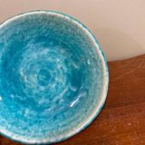 Assiette bleu lagon