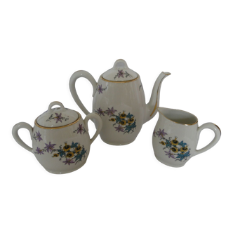 CS&LC France Porcelain Coffee Set