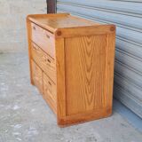 Pine chest of drawers 1970