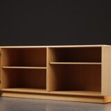 Sideboard and two oak shelves by Borge Mogensen