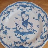 18th century earthenware plate.