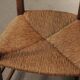 Wood and straw armchair, Popular Art, Auvergne, around 1900