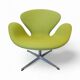 Fauteuil Swan par Arne Jacobsen pour Fritz Hansen