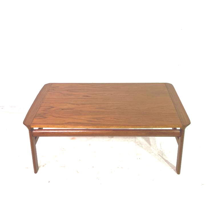 Vintage teak coffee table made in the 1960s
