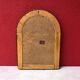 Miroir vintage en osier 34x47cm