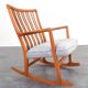 Oak ML33 Rocking Chair by Hans J. Wegner for A/S Mikael Laursen, 1950s