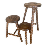 Very beautiful set of three tripod plant holders