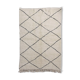 Classic diamond-pattern Berber rug 150x230