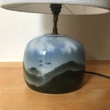 Ceramic lamp by Yves Mohy for Virebent