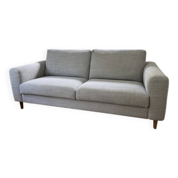 3-seater sofa + pouffe