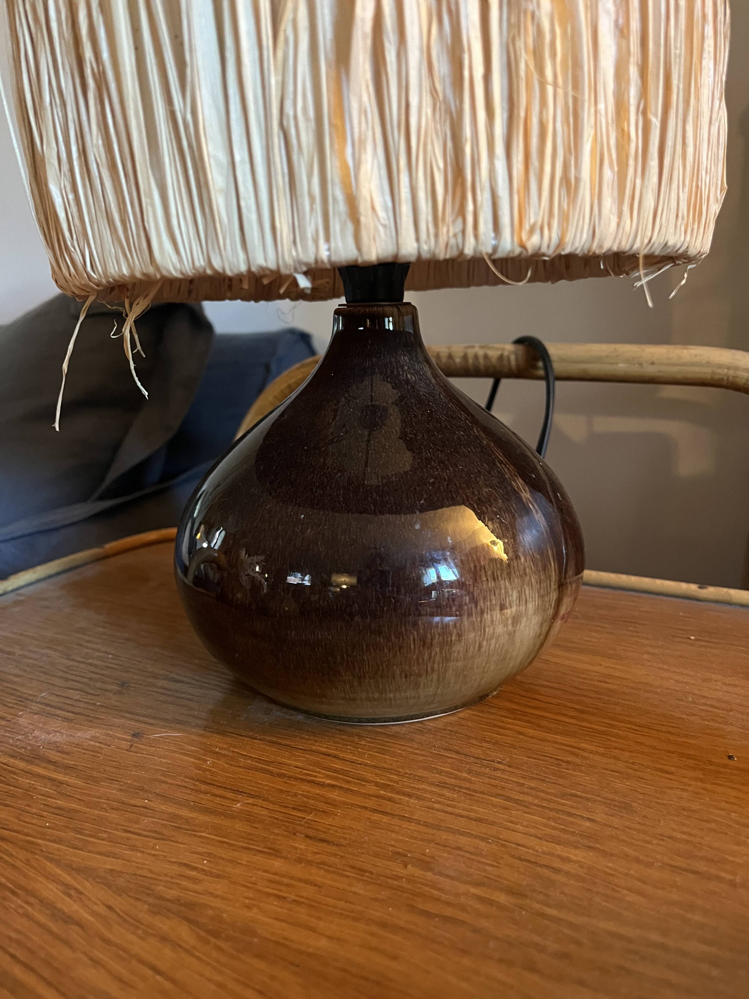 Vintage ceramic lamp