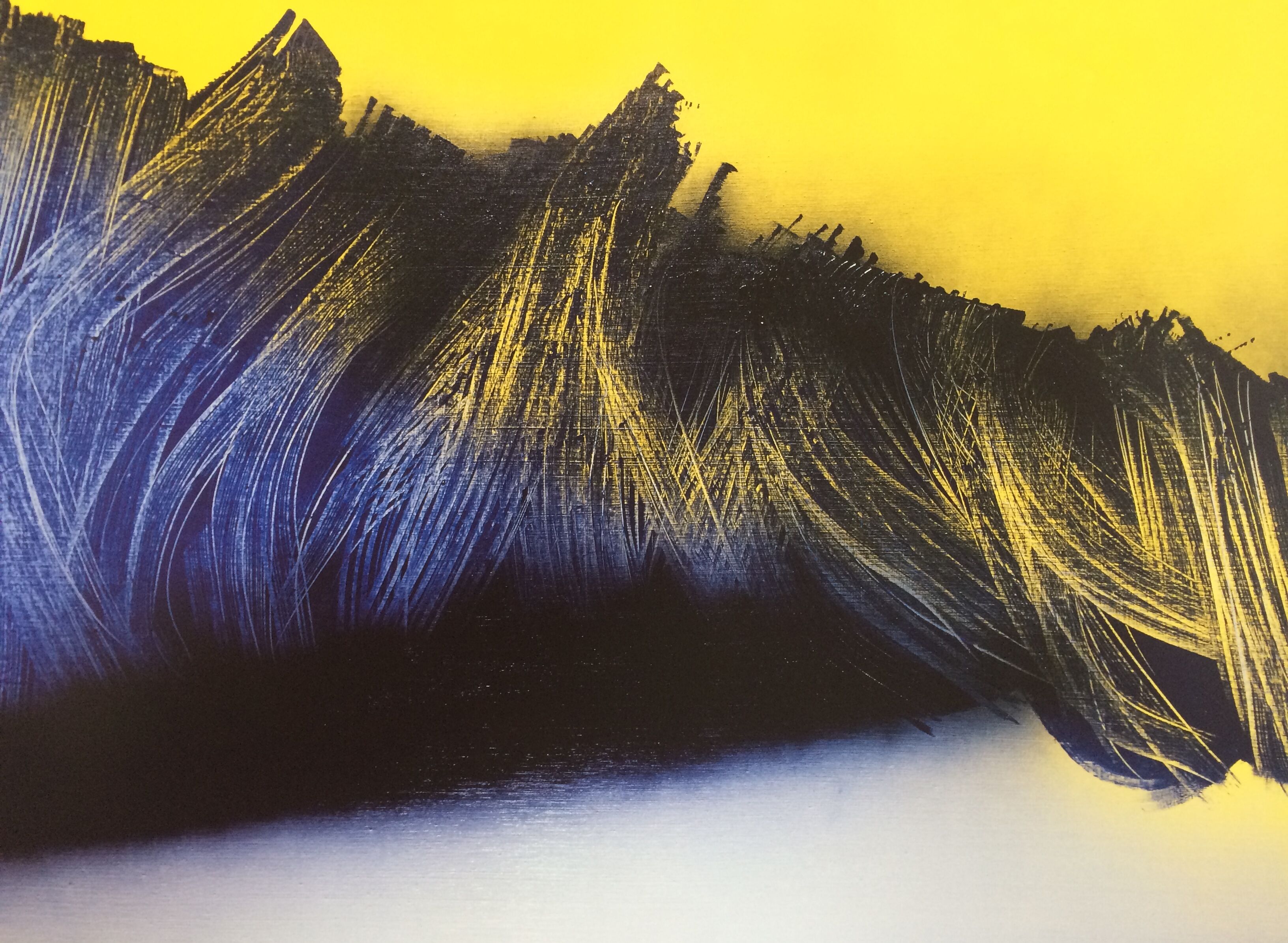 Four-color exhibition poster
