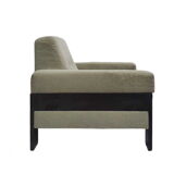 Vintage Brutalist armchair made in the 1970s