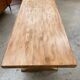 Farmhouse table and its 2 benches