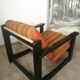 Modernist seventies armchair