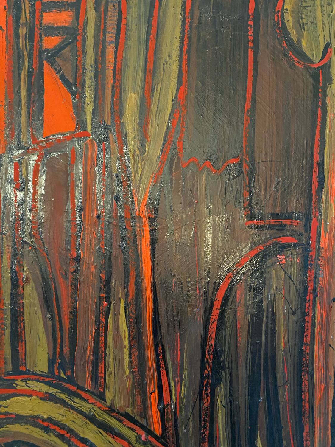 Natural landscape signed in 1991