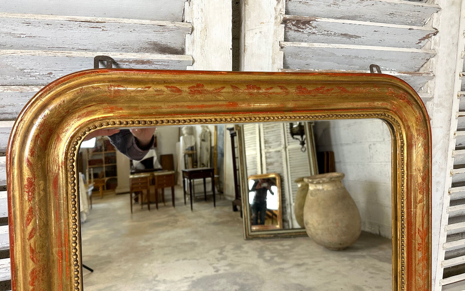 Louis Philippe golden mirror