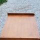 Vintage oak chest of drawers feet compass and fins of the 50s 2 doors 1 drawer