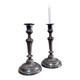 Magnificent pair of bronze candlesticks in Louis XVI style - 1900