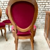 4 medallion chairs