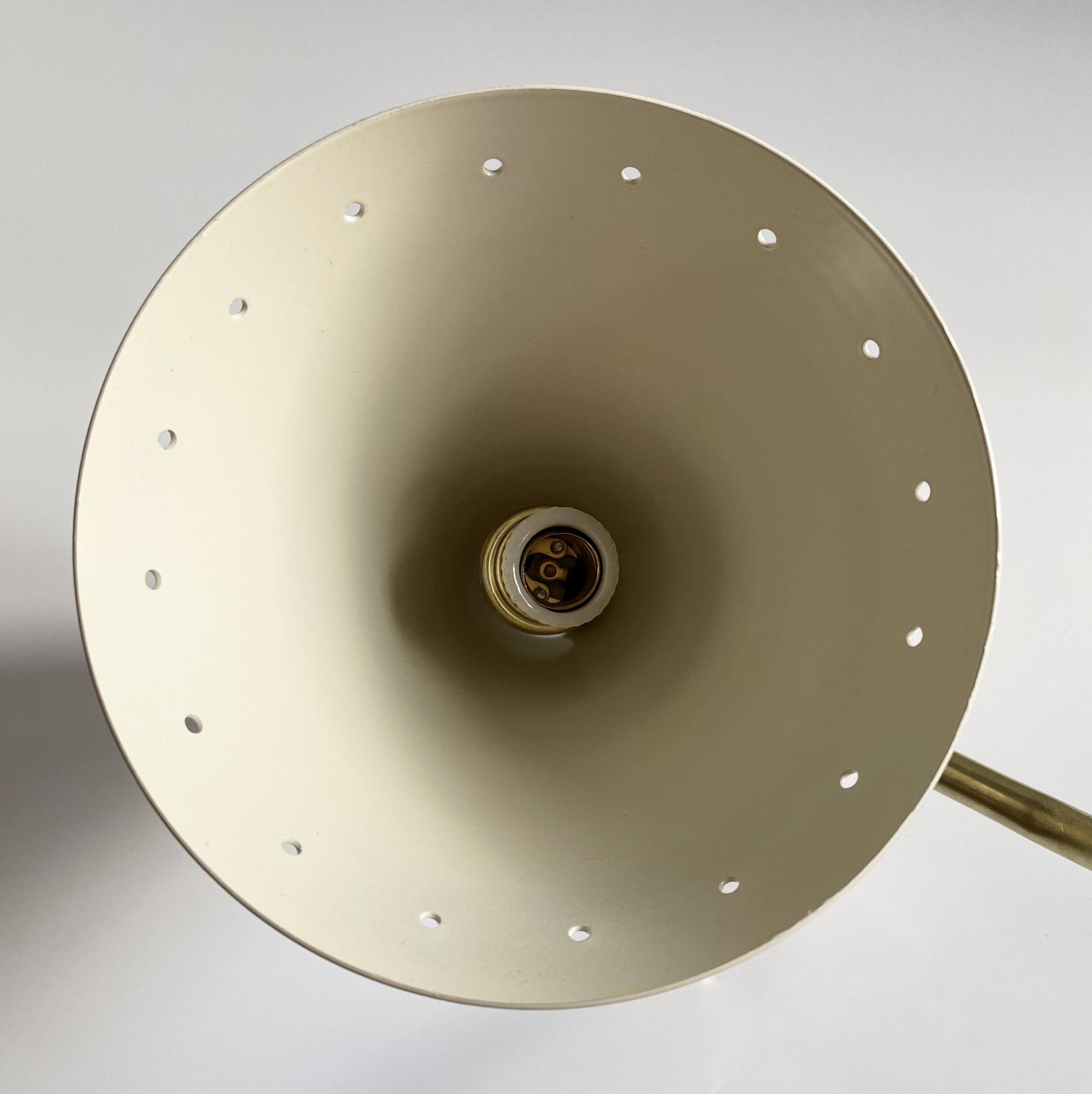 Pair of Italian "cocotte" lamps. 1950s design.