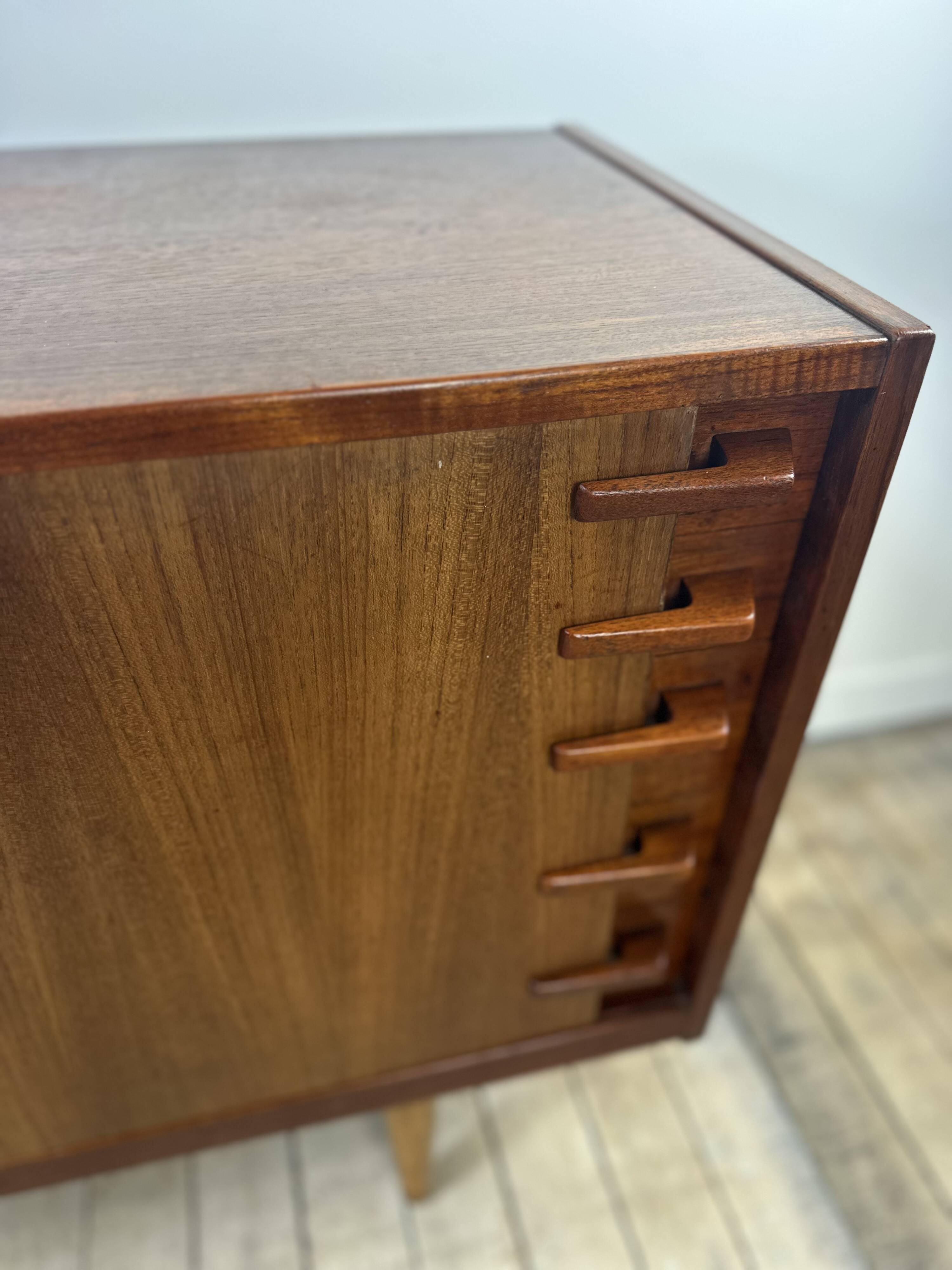 Vintage Scandinavian teak sideboard 1970s