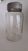 "my garden" glass and aluminium jar