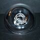 Lalique ring cup with birds in sparrow crystal unsigned