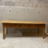 Large oak farmhouse table