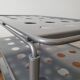 Niels Gammelgaard vintage metal trolley, rolling cart