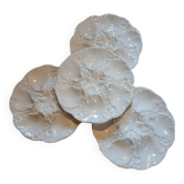 4 oyster branch plates