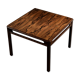 Table basse scandinave danoise en palissandre par Rasmus Solberg