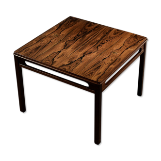 scandinavian Danish Modern Low Rosewood Coffee Table by Rasmus Solberg