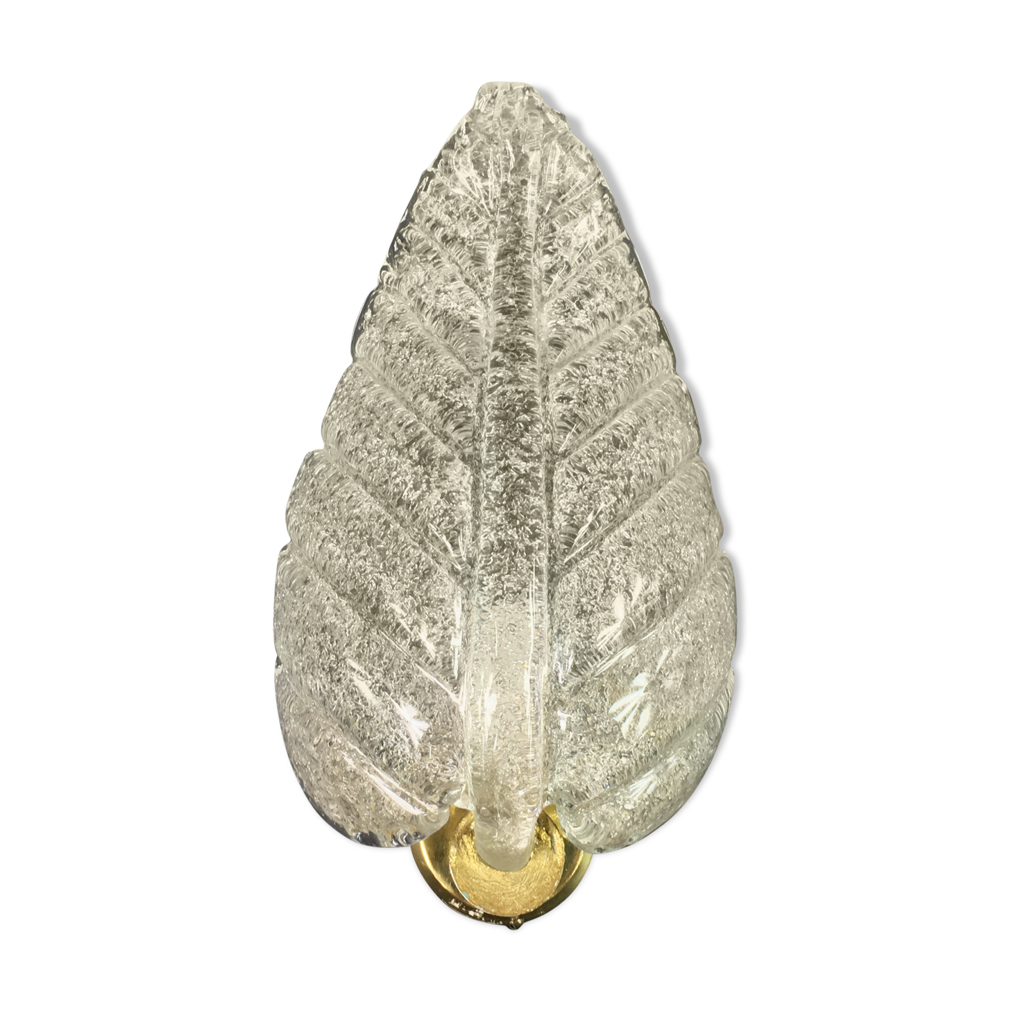 Italian Murano glass sconce from Barovier & Toso, 1950s