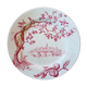 Plate with decoration of birds, fruit trees
