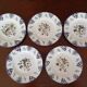 Flat plates "Vieux Rouen" Longwy