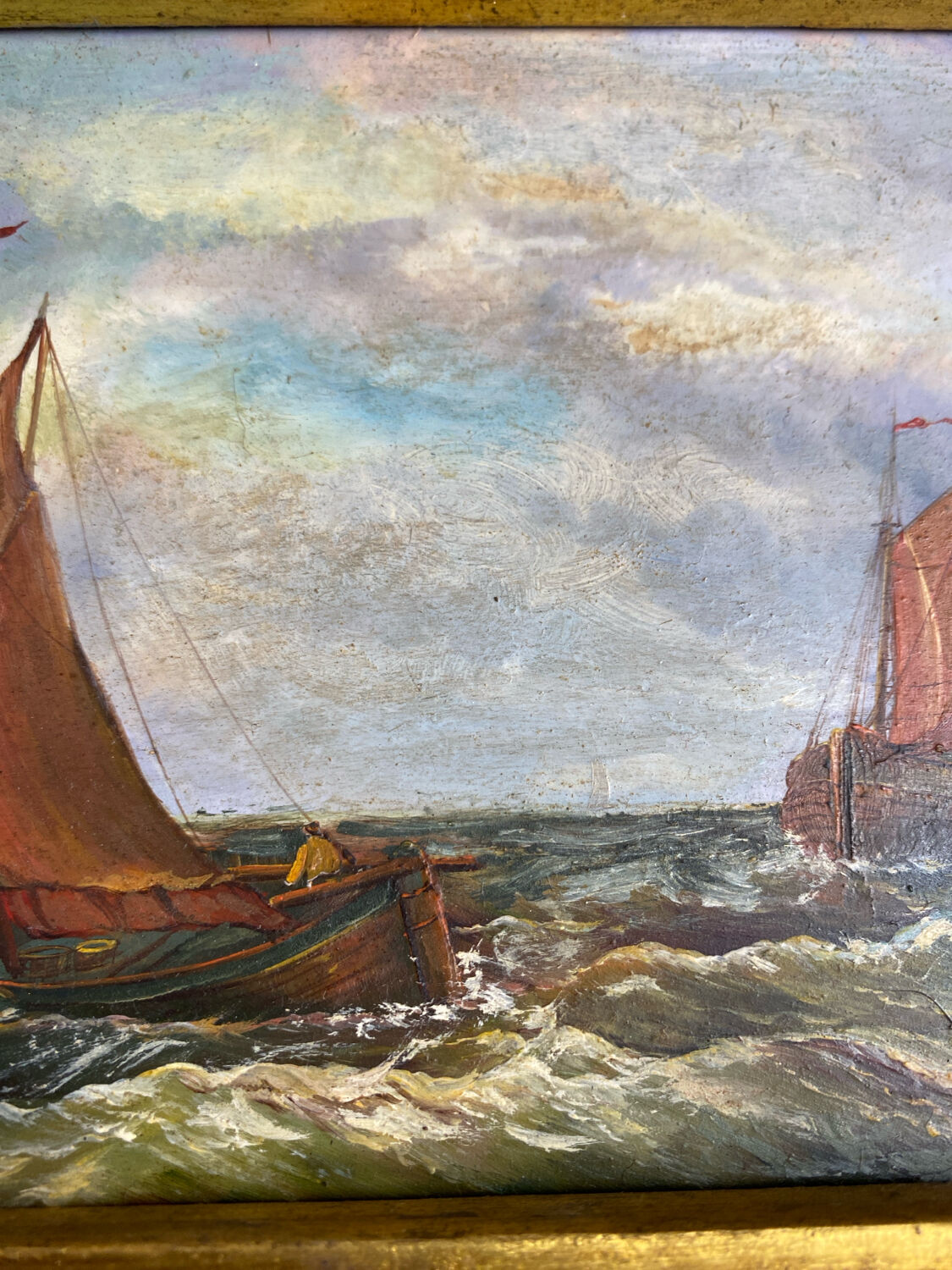 Carvers & Gilders England Oil Painting