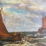 Carvers & Gilders England Oil Painting