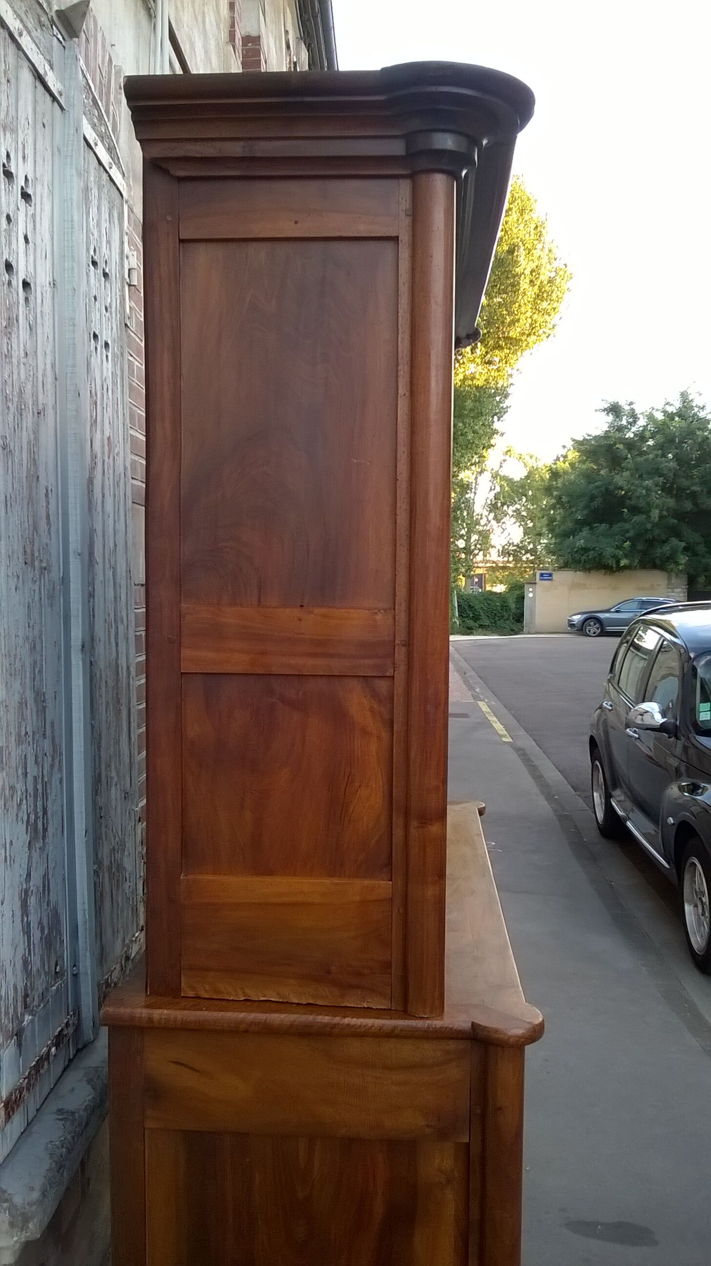 Old buffet two period walnut Empire bodies