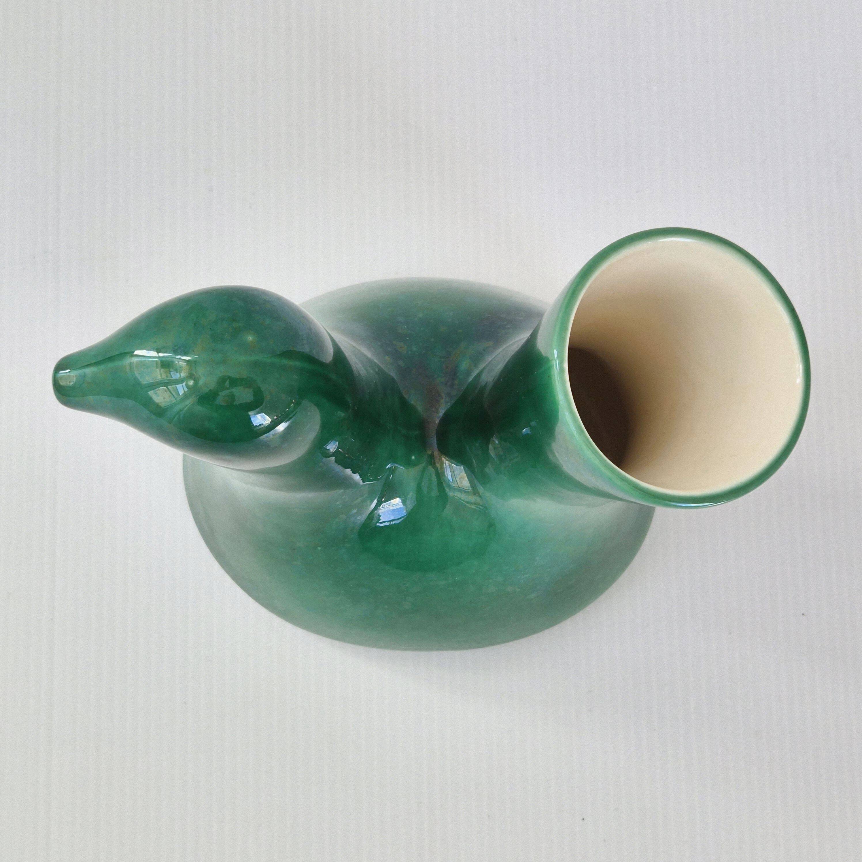 Vintage dove pitcher by Jean Varoqueaux 1960