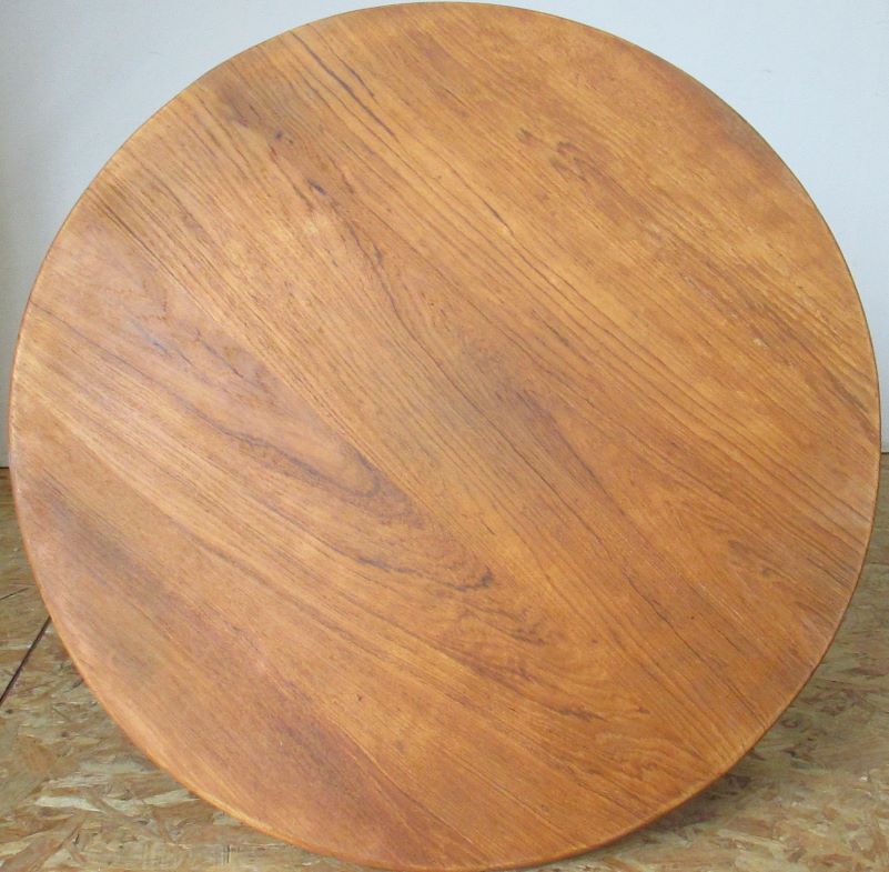 Nielson-stamped solid teak coffee table