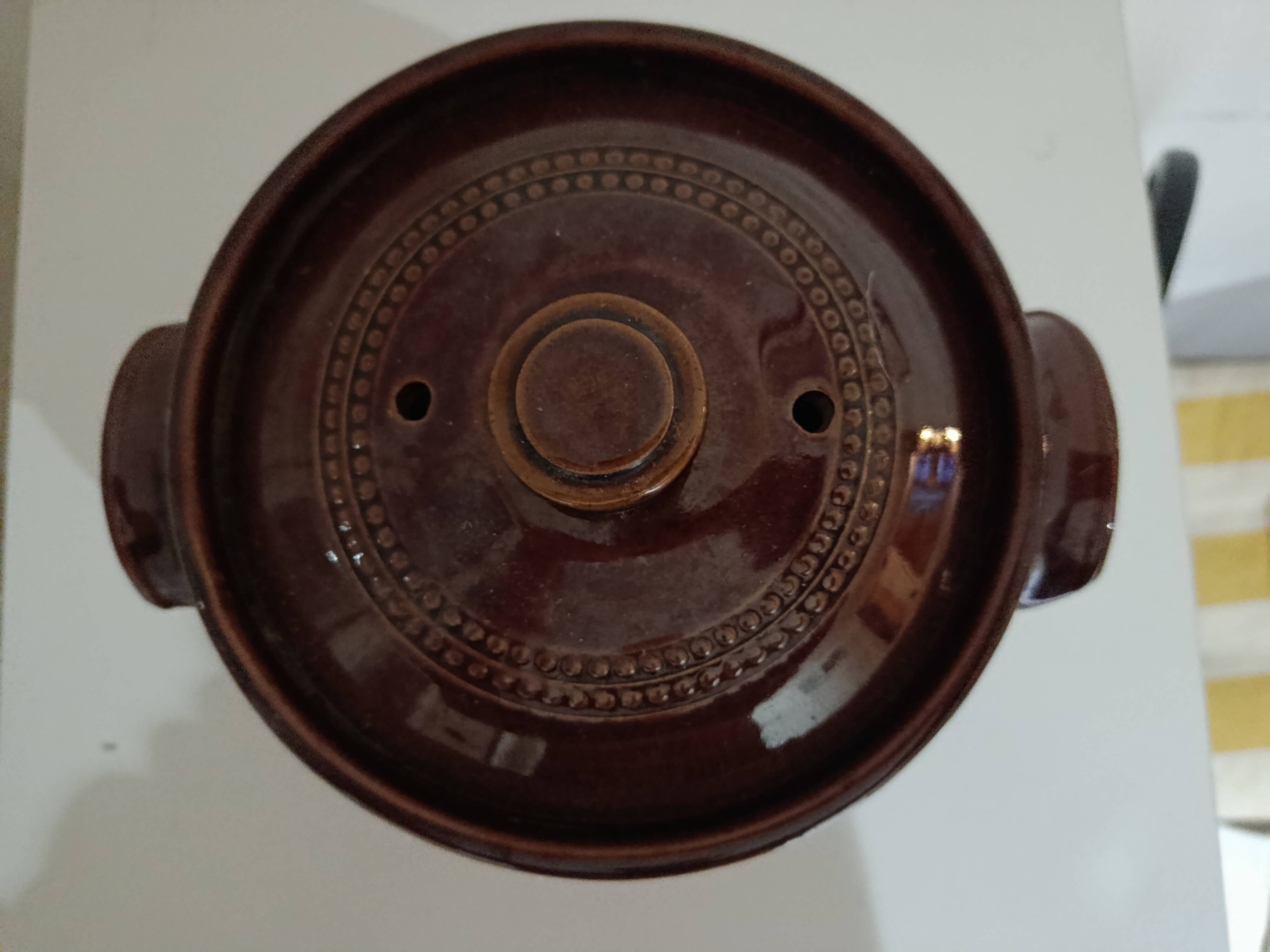 enameled stoneware soup tureen