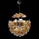 Lustre Spoutnik en verre de Murano