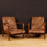 Pair of Italian design armchairs from 70s