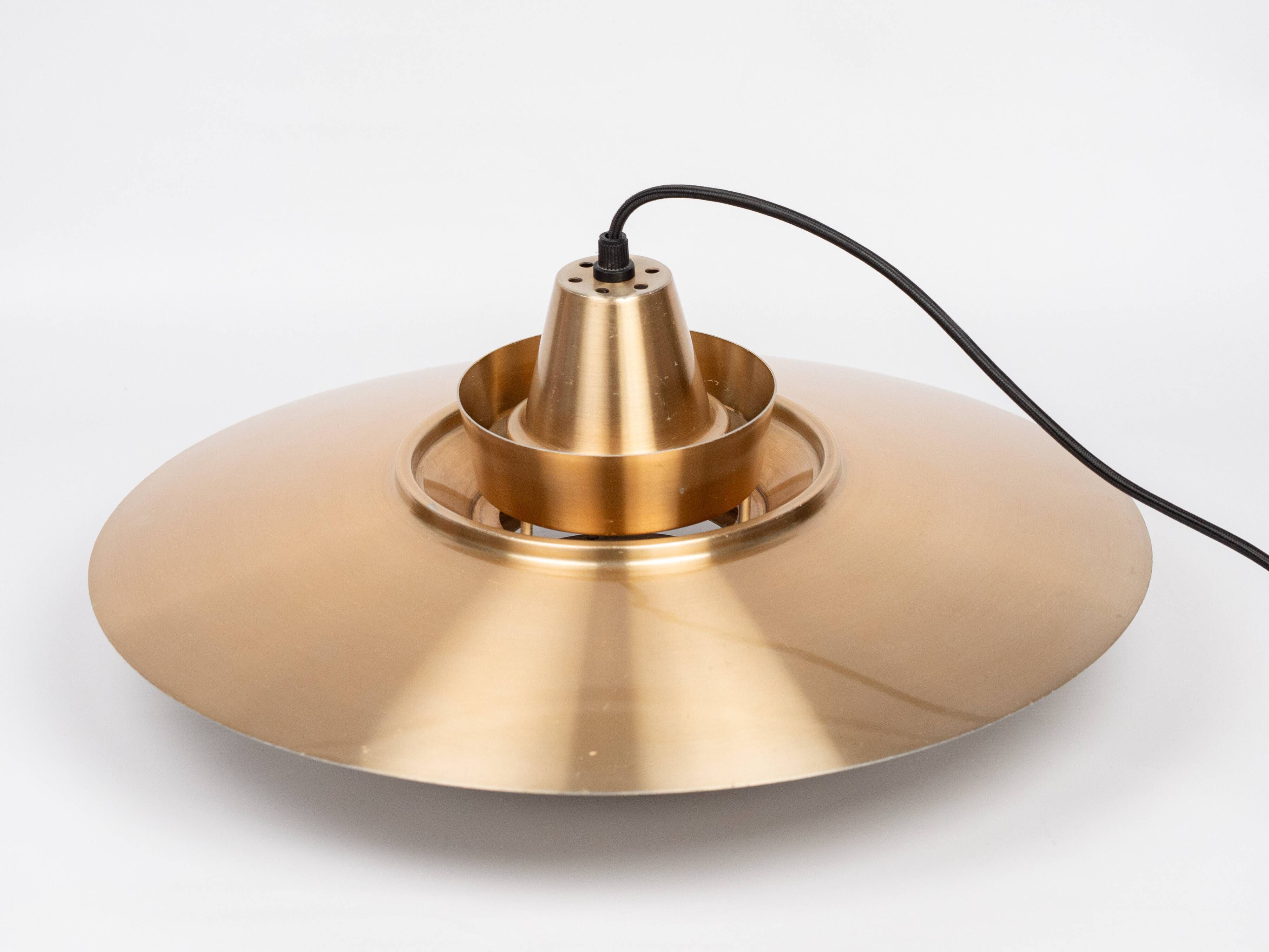 Pair of 2 Danish vintage lamps Superlight by David Mogensen, 1980s