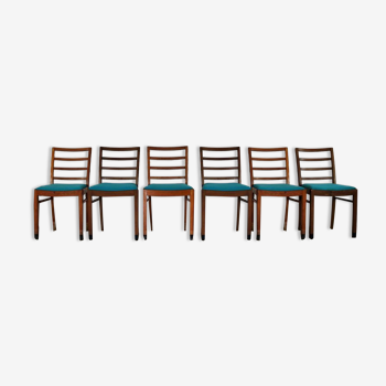 Set of 6 danish dining chairs