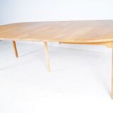 KP Møbler - Kurt Østervig - massive oak extendable dining table