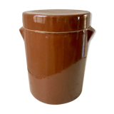 Saloir in glazed stoneware vintage 70s